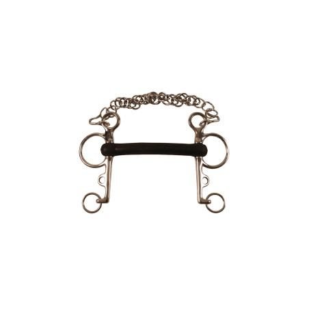 Morsetto Pelham in Gomma Rigida Umbria Equitazione