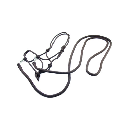 Capestro Annodato con Redini e Moschettoni Umbria Equitazione