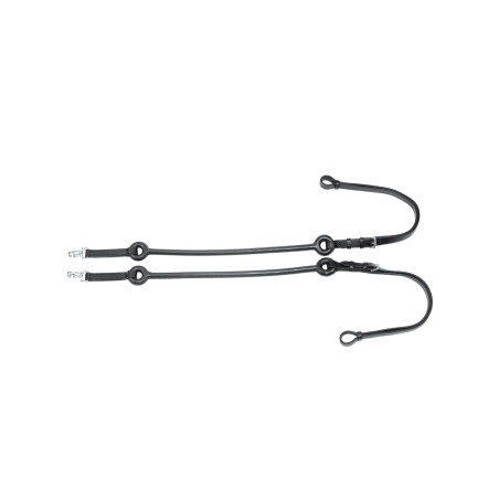 Redini Elastiche in Pelle con Tiranti in Gomma Umbria Equitazione