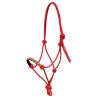 Capestro in Corda Annodata con Decorazioni Navajo Pool's - Rosso