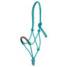 Capestro in Corda Annodata con Decorazioni Navajo Pool's - Turchese