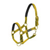 Capestro in nylon con rinforzo in neoprene Umbria Equitazione - Giallo