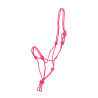 Capestro etologico in corda annodata Pool's - Rosa