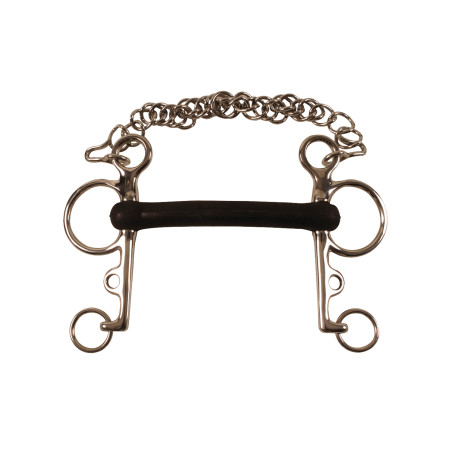 Morso Pelham in Gomma Flex Umbria Equitazione