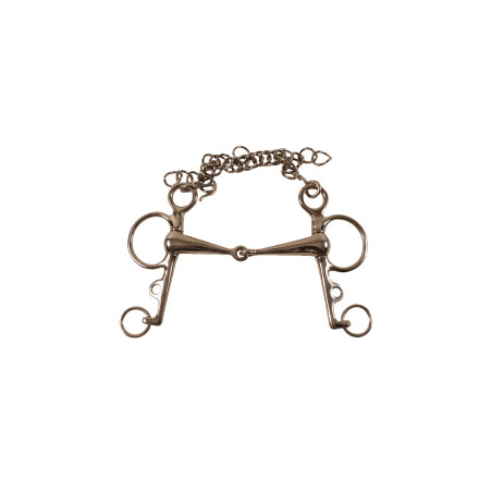 Filet Pelham Dritto in Acciaio Inox Umbria Equitazione