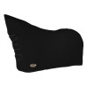 Coperta in pile antipilling con collo Yukon+ Umbria Equitazione - Nero
