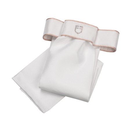 Cravatta da dressage con logo strass Equestro