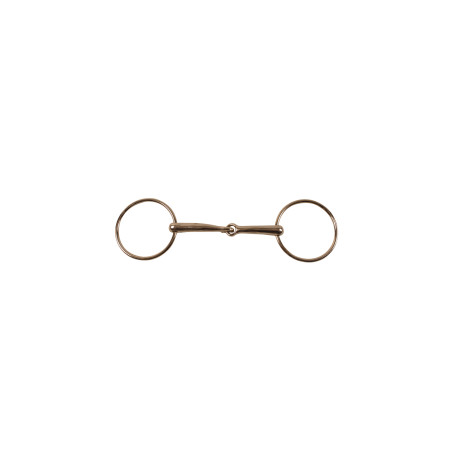 Filet a Anelli Pieno in Ferro snodato Umbria Equitazione