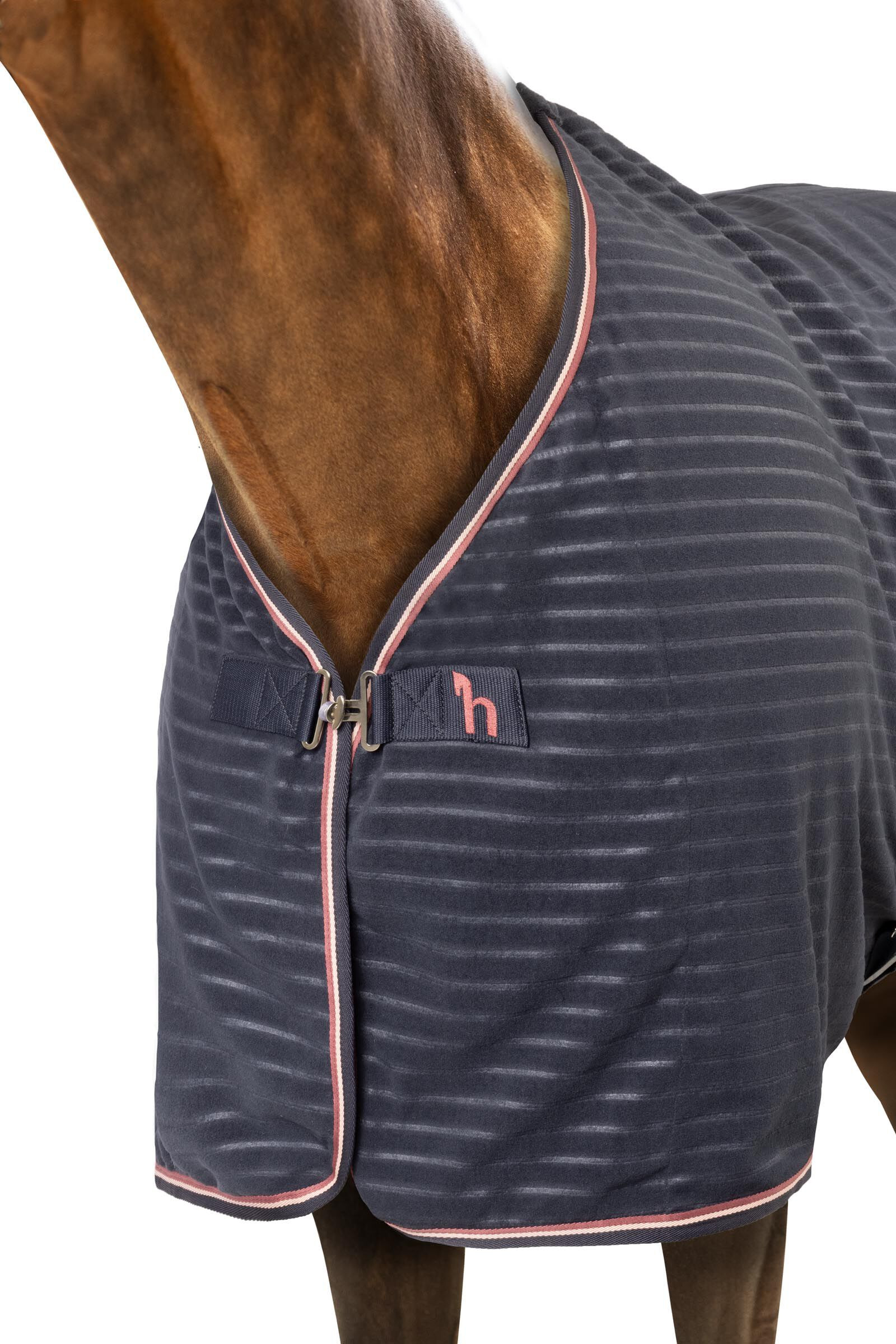 Coperta asciugante in pile Physical Sophistication Horze Inchiostro marino Blu marino