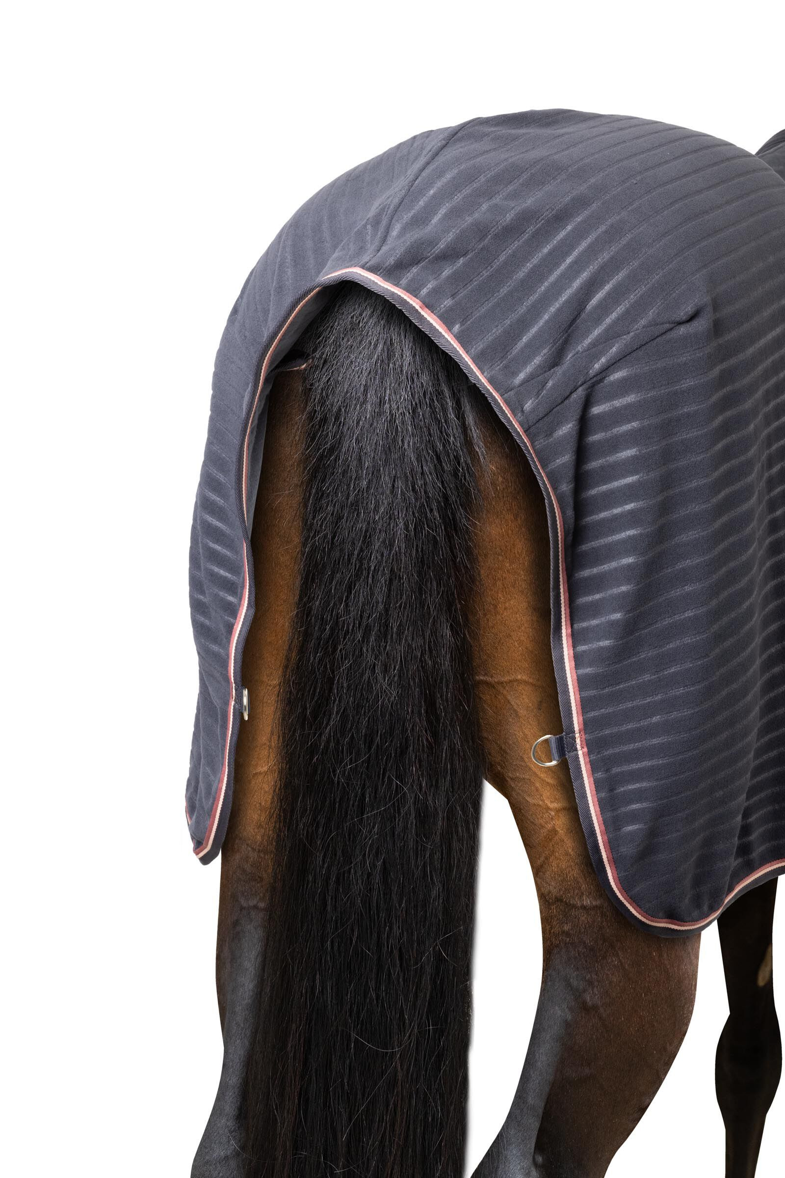 Coperta asciugante in pile Physical Sophistication Horze Inchiostro marino Blu marino