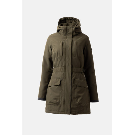 Giacca imbottita riscaldata lunga Jadine Horze inverno