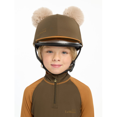 Berretto doppio pompon Mini LeMieux