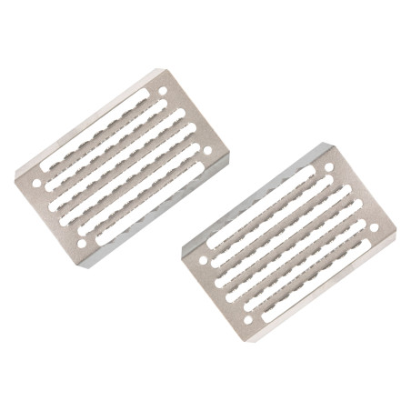 Suola di ricambio in acciaio inossidabile per staffe regolabili Acavallo