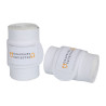 Bende elastiche con chiusura in velcro Equestro - Bianco