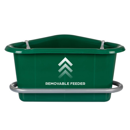 Mangiatoia con telaio in metallo e manico Supreme