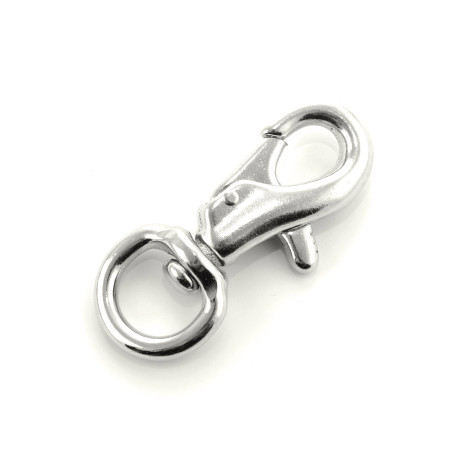 Moschettone con anello girevole rotondo Umbria Equitazione