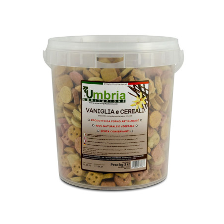 Crunchies cavalli vaniglia & cereali 3kg Umbria Equitazione