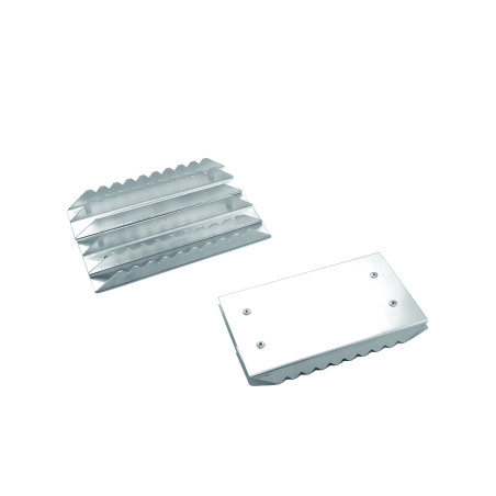 Striglia rettangolare in alluminio Umbria Equitazione