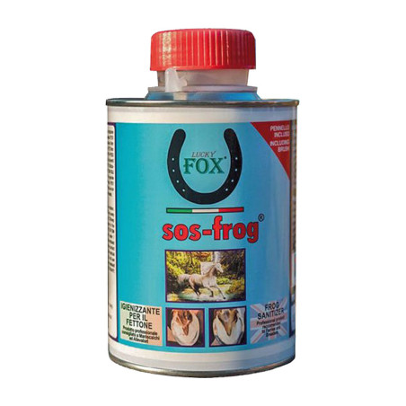 Olio SOS-Frog barattolo con pennello 500ml Umbria Equitazione