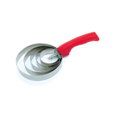 Striglia americana metallica rotonda grande taglia Umbria Equitazione