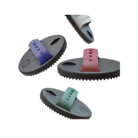 Spazzola ovale in plastica morbida Umbria Equitazione