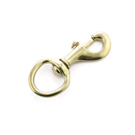 Gancio in ottone per cavezza e morso 1" Umbria Equitazione