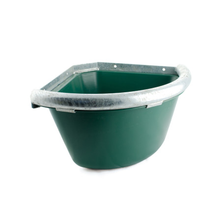 Mangiatoia angolare con bordo zincato Umbria Equitazione