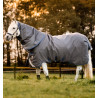 Coperta Horseware Rhino Hexstop Plus Turnout 100g - Grigio / indaco / blu navy