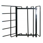 Supporto per copertura e tappeto nero Kerbl