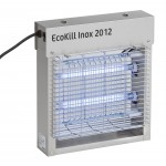 Ammazzamosche elettrico in acciaio inox ECOKILL blu
