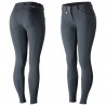 Pantaloni Horze Grand Prix con grip in silicone da donna - Blu scuro