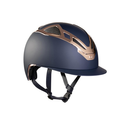 Casco Suomy Apex Chrome Blu Opaco Oro Rosa