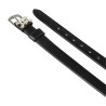 Lacci per speroni in pelle con decorazioni in strass Equestro - Cranio