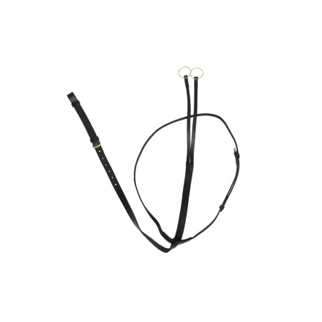 Martingala in cuoio per la corsa Derby