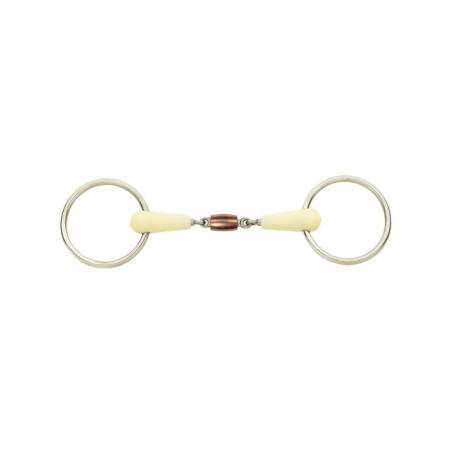 Morso con imboccatura centrale e revolver Happy Mouth