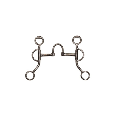 Morso di correzione in acciaio inox con guance corte Pool's