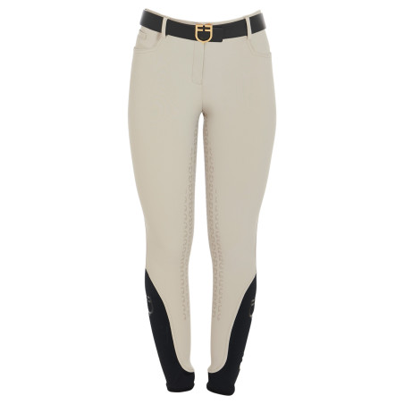 Pantaloni da equitazione donna Aria full grip difettosi Equestro