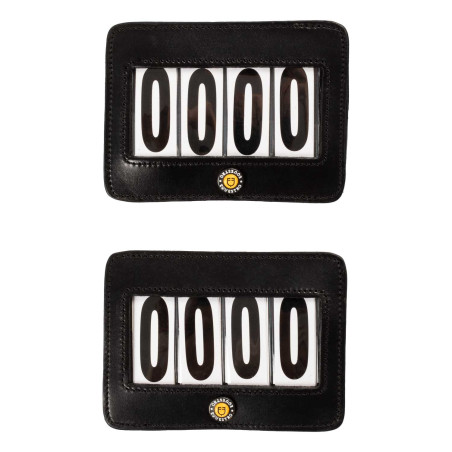 Portanumero da concorso a 4 cifre 12x8 cm Equestro