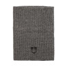 Scaldacollo in lana unisex Equestro - Grigio mélange