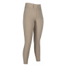 Leggings HKM Jil a vita alta con inserti in silicone - Beige