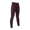 Leggings Lauria Garrelli Livigno con fondo intero in silicone - Bordeaux