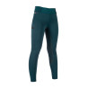Leggings Lauria Garrelli Livigno con fondo intero in silicone - Verde scuro