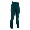 Pantaloni HKM Lauria Garrelli con fondo intero in silicone - Verde scuro
