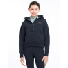 Felpa con cappuccio LeMieux mezza zip Esme Young Rider Hettie - Marina modello antico