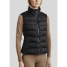 Gilet senza maniche Montar MoAthena raffinato da donna - Nero