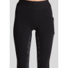 Leggings Montar Selena logo full grip donna - Nero