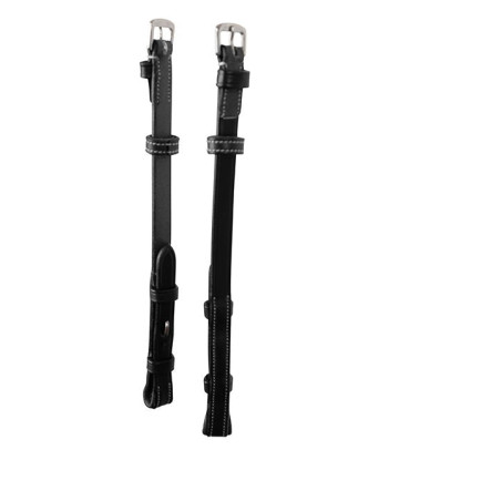 Importo Montar contrastato cuoio conciato gancio francese