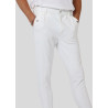 Pantaloni Montar Gary uomo grip ginocchia - Bianco
