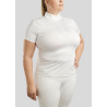 Polo da concorso Montar crystal chiaro donna - Bianco