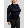Polo Montar Briella a maniche lunghe crystal Rose gold Curve donna - Marina
